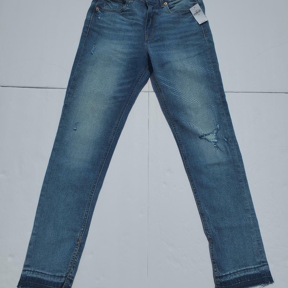 GAP Kids High Rise Destructed Ankle Jeggings with Stretch Size 16 Regular NWT